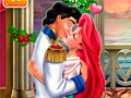 Jwèt Baisers Princesse Mermaid anba Mistletoe sou entènèt