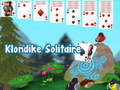 Jwèt Klondike Solitaire sou entènèt