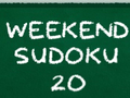 Jwèt Sudoku Weekend 20 sou entènèt