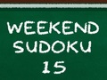 Jwèt Sudoku Weekend 15 sou entènèt