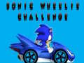 Jwèt Defi Wheelie Sonic sou entènèt