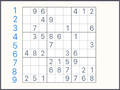 Jwèt Puzzl Sudoku Klasik sou entènèt