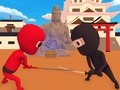 Jwèt Stickman Ninja: Chemen Shinobi a sou entènèt