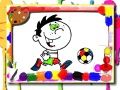 Jwèt Tan pou Kolore foutbòl sou entènèt