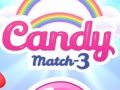 Jwèt Candy Match 3 sou entènèt