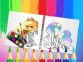 Jwèt Liv Koloraj Pony Dou sou entènèt