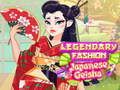 Jwèt Legandè Mòd Japonèz Geisha sou entènèt