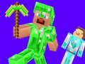 Jwèt Creeper kont Enderman sou entènèt