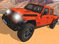 Jwèt Simulateur kondiktè Jeep dan rizikab sou ti mòn sou entènèt