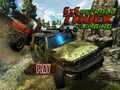 Jwèt Kamyon Offroad 6x6 Mòn sou entènèt
