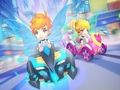 Jwèt Boom Kart 3D sou entènèt