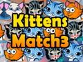 Jwèt Kittens Match3 sou entènèt