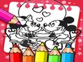 Jwèt Liv pou Kolore Mickey Mouse sou entènèt