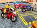 Jwèt Jwè Parking Motosikl Louvri nan Vil 3D sou entènèt