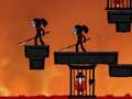 Jwèt Gèrye Stickman Ninja HTML5 sou entènèt