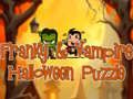 Jwèt Franky ak Puzzle Halloween Vampir sou entènèt