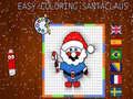 Jwèt Kolorasyon Fasil Santa Claus sou entènèt