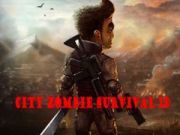 Jwèt Siviv Zombie nan Vil la 2D sou entènèt