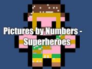 Jwèt Imaj pa Nimewo - Superheros sou entènèt Jwèt Imaj pa Nimewo - Superheros sou entènèt