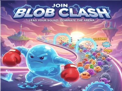 Jwèt Antre nan Blob Clash sou entènèt