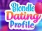 Jwèt Profil Dat Blondi sou entènèt