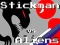 Jwèt Stickman kont etranje sou entènèt