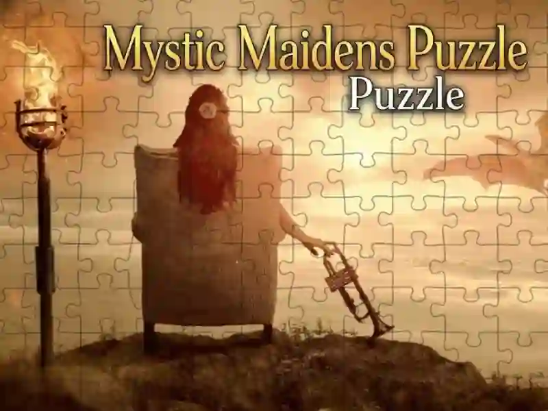 Jwèt Sou entènèt jwèt Mystic Maidens Puzzle sou entènèt