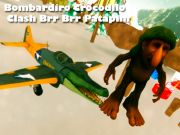Jwèt Bombardiro Crocodilo Clash Brr Brr Patapim sou entènèt