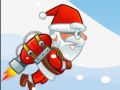 Jwèt Santa ak Jetpack sou entènèt