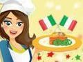 Jwèt Kwizin ak Emma: Lasagna legim sou entènèt