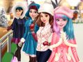 Jwèt Prinses yo ale patinaj sou glas sou entènèt