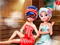 Jwèt Sauna Kapris Realite sou entènèt