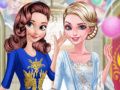 Jwèt Boul Arendelle Anna ak Elsa sou entènèt