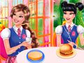 Jwèt Kwizin Burger Prensès yo sou entènèt