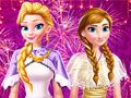 Jwèt Pati Nwèl Ellie ak Annie sou entènèt