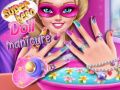 Jwèt Manicur poupe superhero sou entènèt