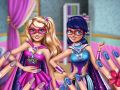 Jwèt Sou entènèt jwèt Superhero Princesses Nails Salon  sou entènèt