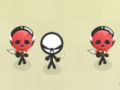 Jwèt Kouri Ninja Stickman sou entènèt
