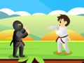 Jwèt Karate sou entènèt