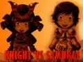 Jwèt Knight kont Samurai sou entènèt