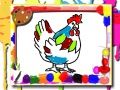 Jwèt Liv pou kolore poul sou entènèt