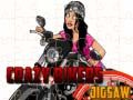 Jwèt Puzzle Biker Fou sou entènèt