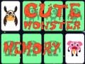 Jwèt Memwa Monstr Cute sou entènèt