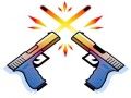 Jwèt Double Gun Frape sou entènèt