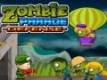 Jwèt Defans Parade Zombi sou entènèt