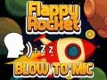 Jwèt Rokèt Flappy Avèk Souffle sou entènèt