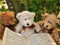 Jwèt Cadeau twa Teddy Jigsaw sou entènèt