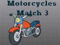 Jwèt Motosikl Matche 3 sou entènèt