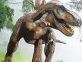 Jwèt Puzzle Karnivò Tiranosaurus Rex sou entènèt