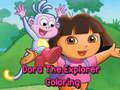 Jwèt Kolorasyon ak Dora Eksploratè sou entènèt
